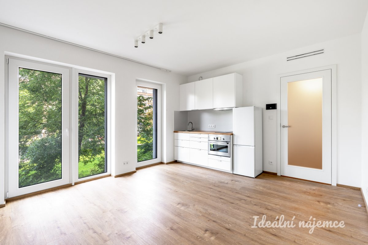 Pronájem bytu 1+kk, Hábova, Stodůlky, 16900 Kč/měs, 27 m2