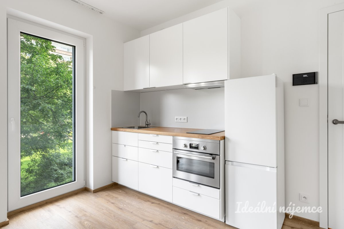 Pronájem bytu 1+kk, Hábova, Stodůlky, 16900 Kč/měs, 27 m2