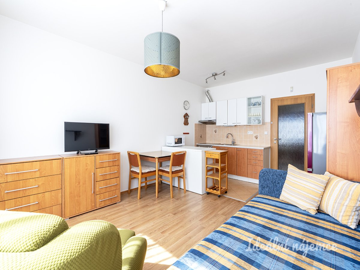 Pronájem bytu 1+kk, Míšovická, Zličín, 16900 Kč/měs, 34 m2