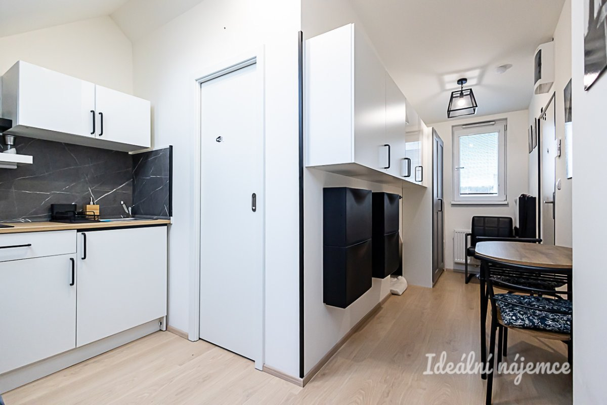 Pronájem bytu 1+kk, Konzumní, Hloubětín, 16500 Kč/měs, 18 m2