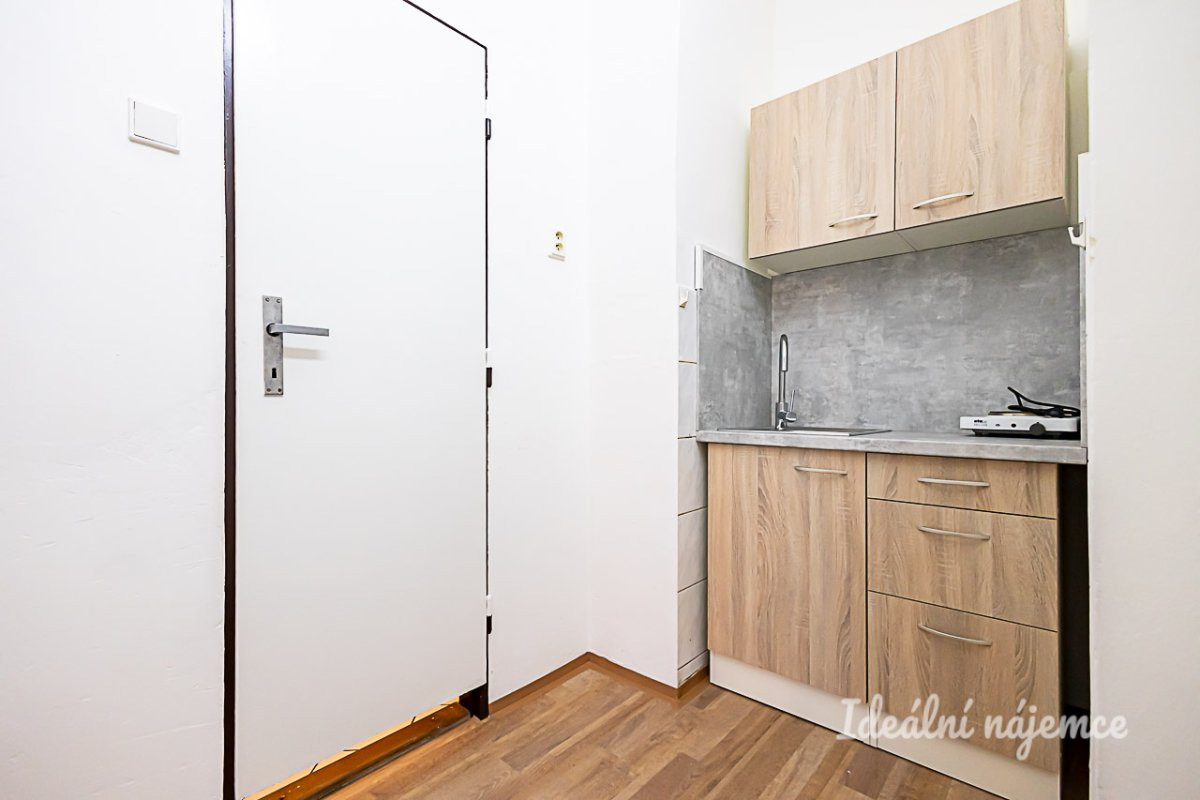 Pronájem bytu 1+kk, Drahobejlova, Libeň, 23m2