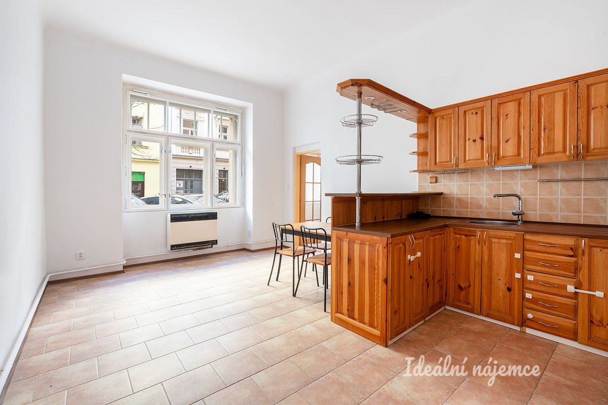 Pronájem bytu 1+1, Bořivojova, Žižkov, 18900 Kč/měs, 49 m2