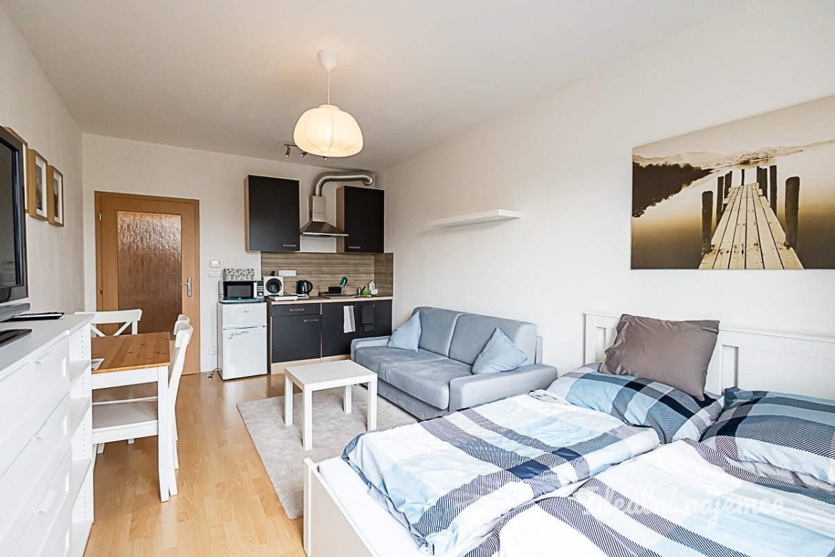 Pronájem bytu 1+kk, Pod Haltýřem, Kunratice, 17900 Kč/měs, 28 m2