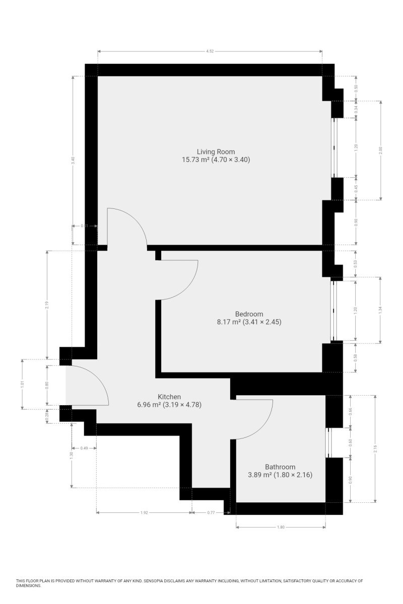 Pronájem bytu 2+kk 35 m²
