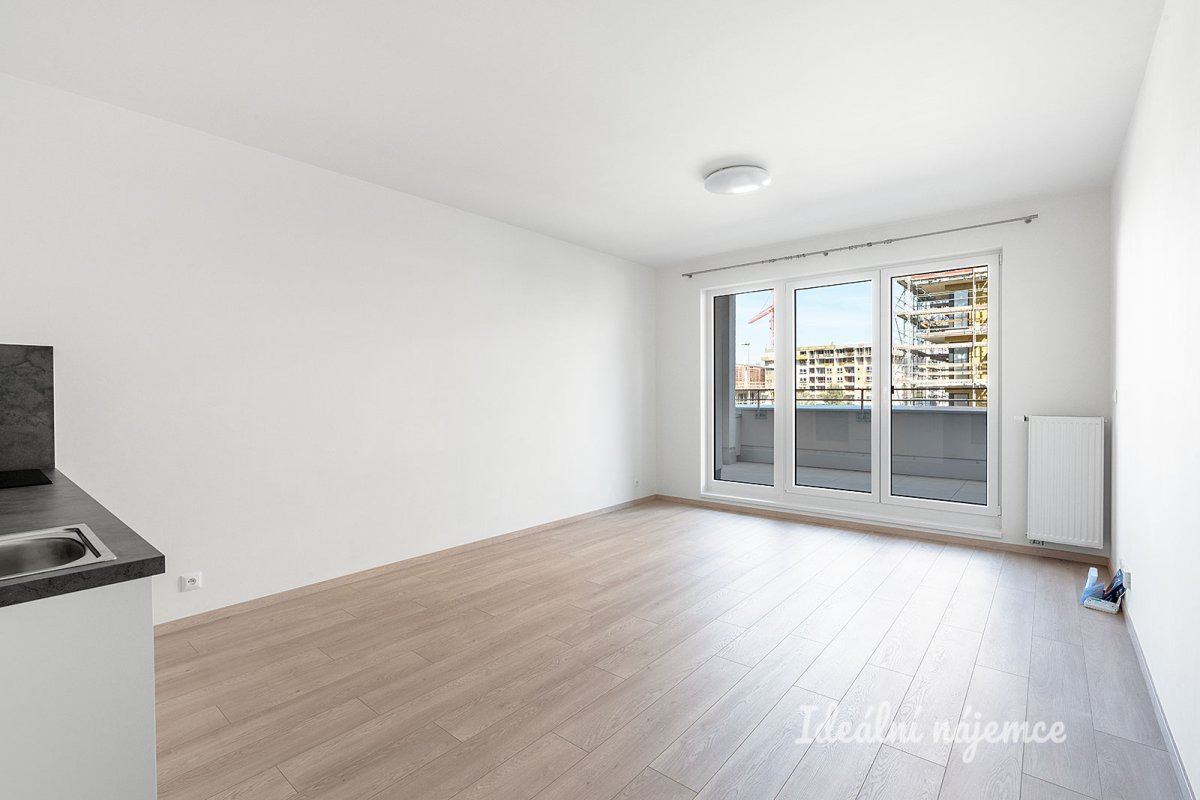 Pronájem bytu 1+kk, Gerstelova, Vysočany,  19900 Kč/měs, 33 m2