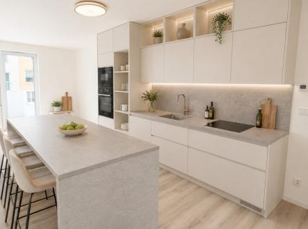 Pronájem bytu, 3+kk, 120 m²