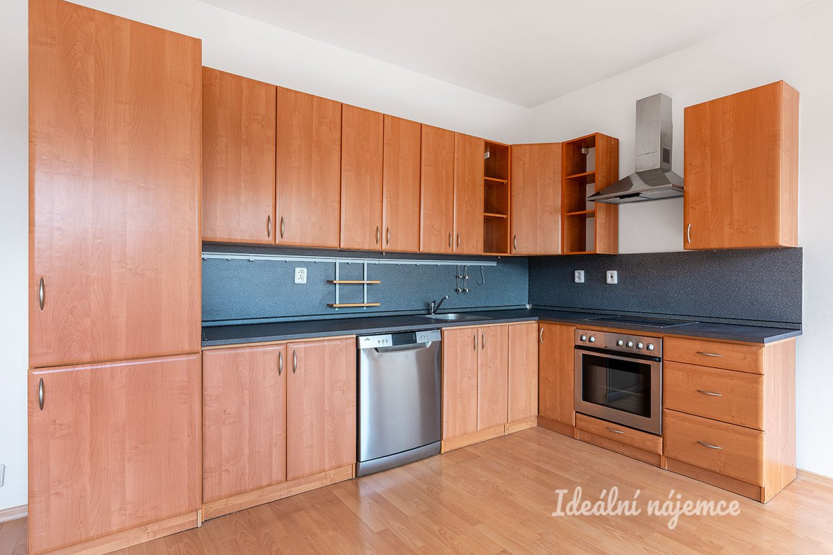 Pronájem bytu 2+kk, Malkovského, Letňany, 21900 Kč/měs, 52 m2 s velkou terasou