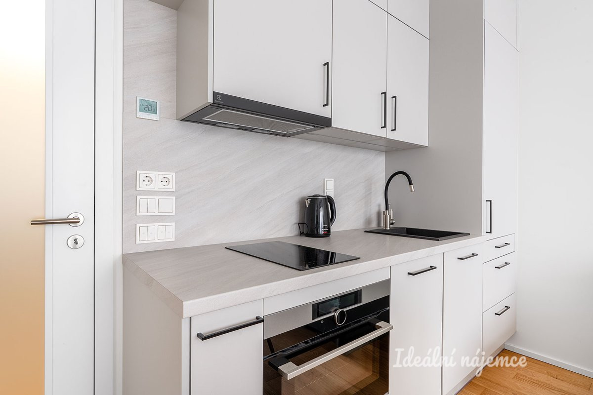 Pronájem bytu 1+kk, U průhonu, Holešovice, 31 m2