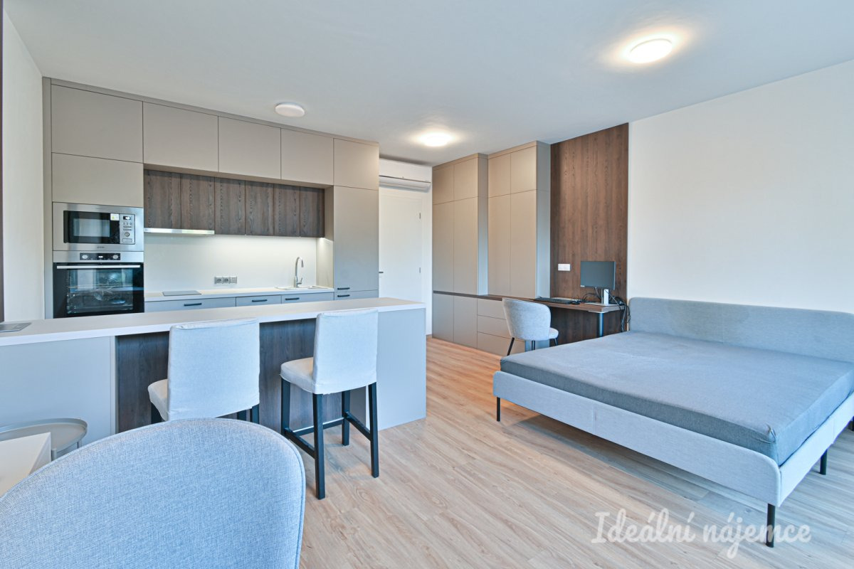 Pronájem bytu 1+kk, Hybešova, Staré Brno, 22000 Kč/měs, 39 m2