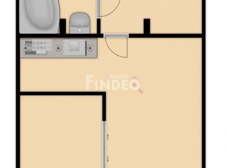 2d.jpg | Pronájem bytu, 2+kk, 42 m²
