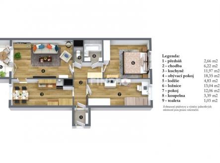 byt-3-1-livia-rivaiova-byt-3-1-hnzdenska-3d-floor-plan.jpg | Prodej bytu, 3+1, 75 m²