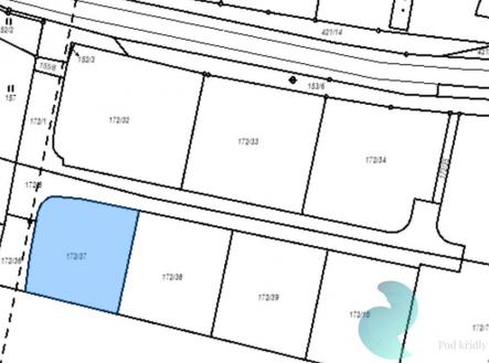 172-37-mapa2.jpg | Prodej - pozemek pro bydlení, 802 m²