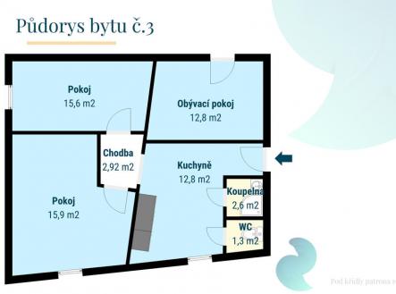 2a.jpg | Prodej bytu, 3+1, 63 m²