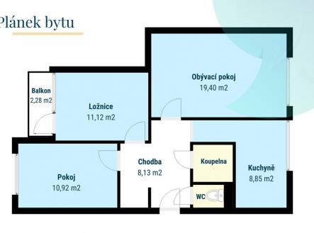 byt-oski-josefa-manesa-nymburk.jpg | Prodej bytu, 3+1, 64 m²