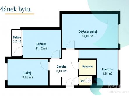 byt-oski-josefa-manesa-nymburk.jpg | Prodej bytu, 3+1, 64 m²