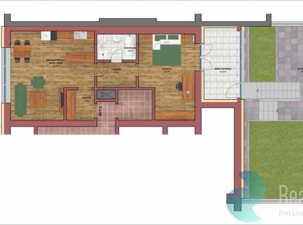 dsp-rd-moklina-byt-2-297x550.jpg | Pronájem bytu, 3+kk, 128 m²