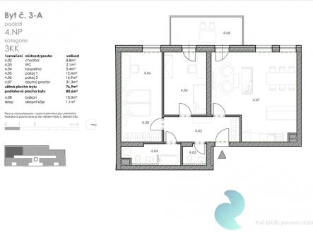 3a.jpg | Prodej bytu, 3+kk, 80 m²