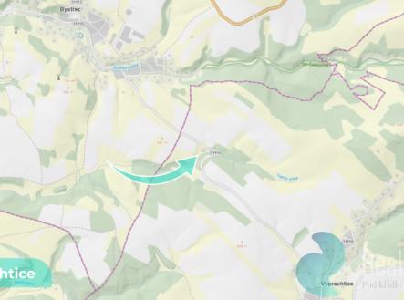 vyprachtice-3.png | Prodej - pozemek, trvalý travní porost, 6 838 m²