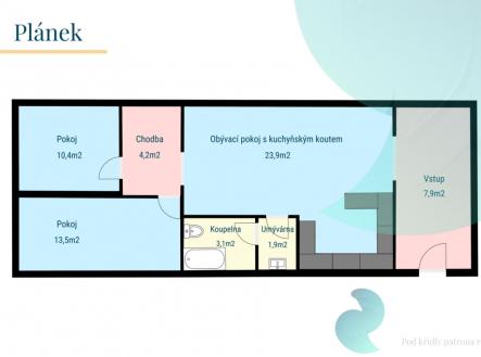 hostivar-planek-dispozicni-ter..png | Prodej bytu, 3+kk, 66 m²