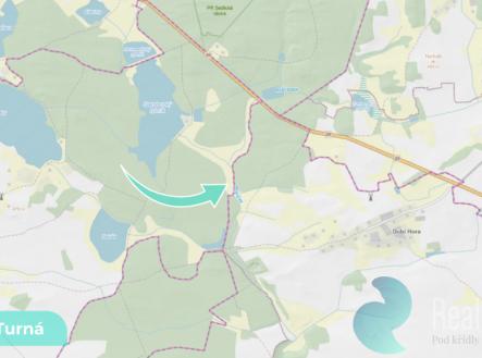 velka-turna-3.png | Prodej - pozemek, trvalý travní porost, 2 199 m²