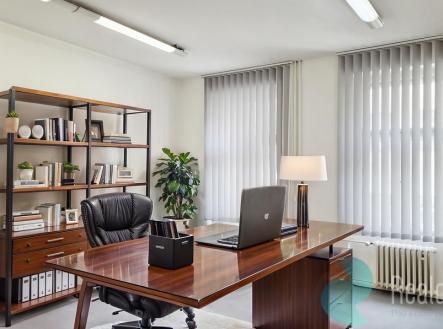 Vizualizace | Pronájem - kanceláře, 28 m²