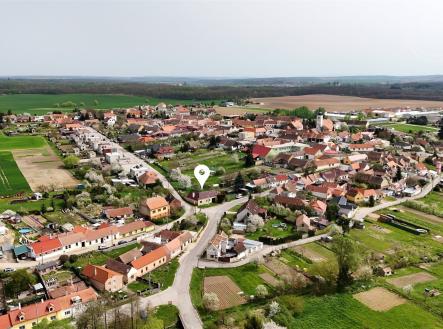 letecký pohled | Prodej - dům/vila, 61 m²