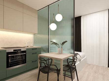 Prodej bytu, 1+kk, 28 m² obrázek