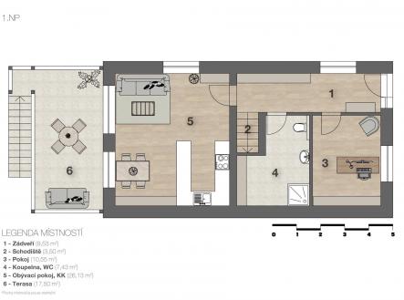 . | Prodej - dům/vila, 115 m²