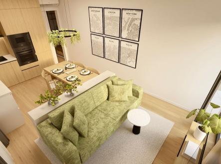 Prodej bytu, 2+kk, 54 m² obrázek