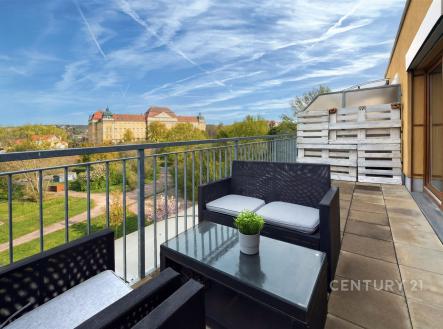 terasa s výhledem  | Prodej bytu, 4+kk, 99 m²