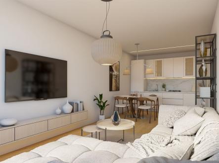 . | Prodej bytu, 2+kk, 45 m²