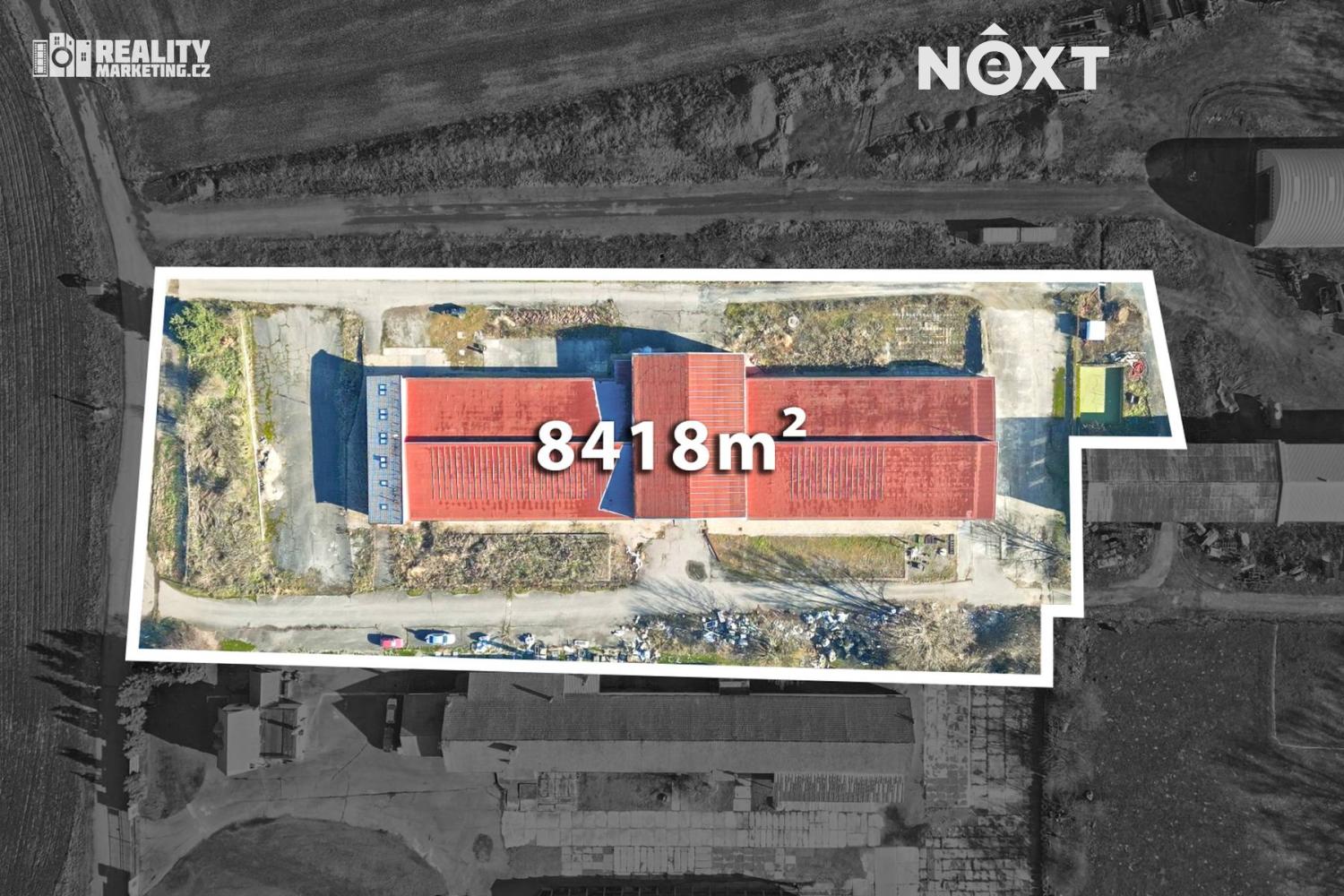 Pronájem komerční Sklady, 2 417㎡