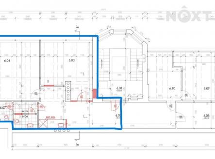 Pronájem - kanceláře, 48 m²