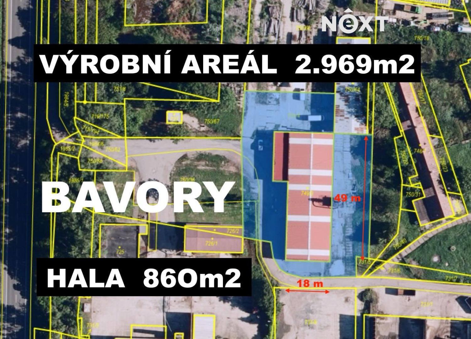 Prodej komerční Výroba, 860㎡