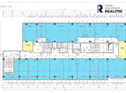 Pronájem - kanceláře, 472 m²