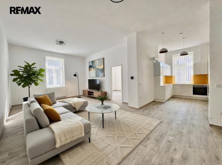 Vizualizace | Pronájem bytu, 2+kk, 87 m²