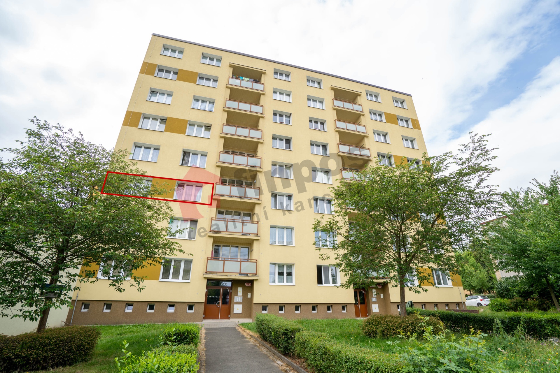 Pronájem prostorného bytu 2+1+L v Třemošné