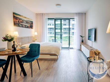 fotografie nemovitosti č. 2 | Pronájem bytu, 1+kk, 43 m²