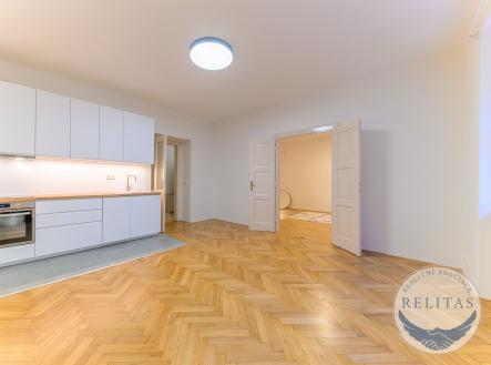 fotografie nemovitosti č. 1 | Pronájem bytu, 2+kk, 44 m²