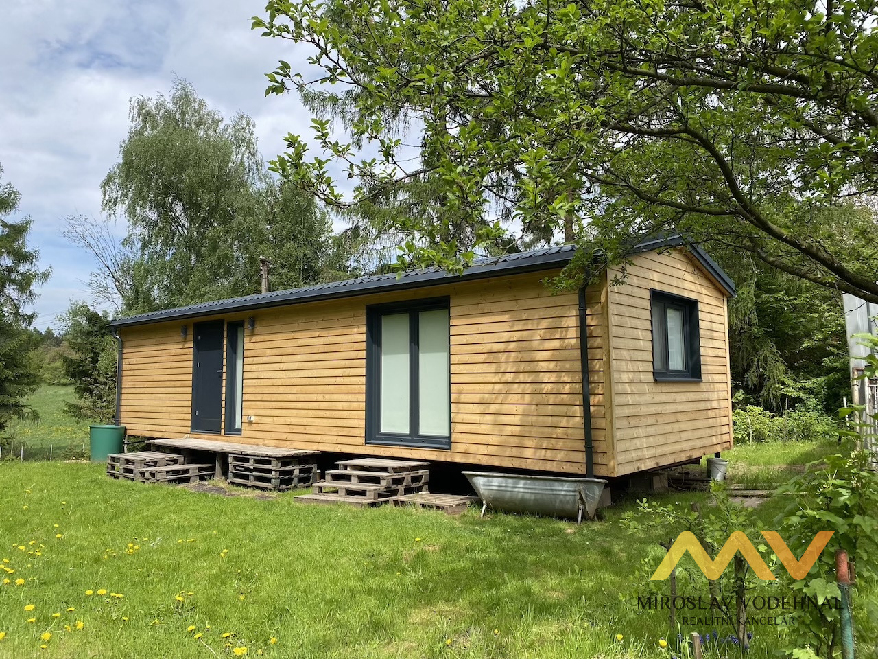 Prodej pozemku s mobilním domem, 2200 m², Vítězná – Kocléřov