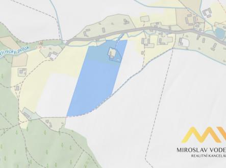 Prodej - pozemek, zemědělská půda, 161 356 m²