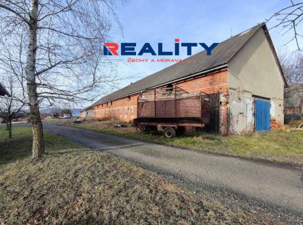 Prodej komerčního objektu v Borušově s pozemky o výměře cca 3.500 m2