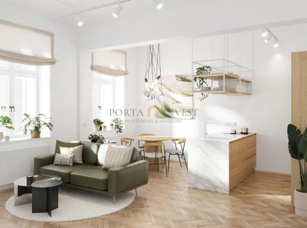 . | Prodej bytu, 2+kk, 61 m²