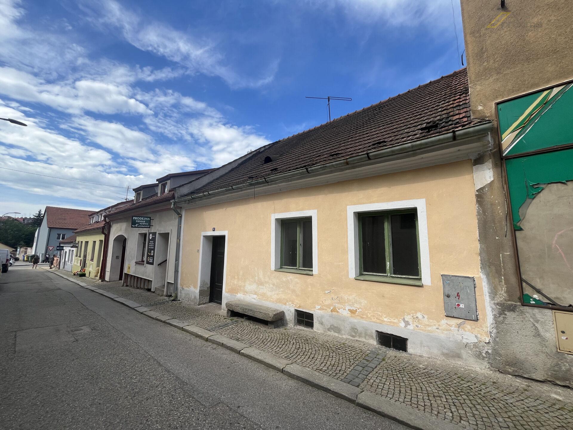 Prodej rodinného domu v centru Kaplice, ul. Pivovarská