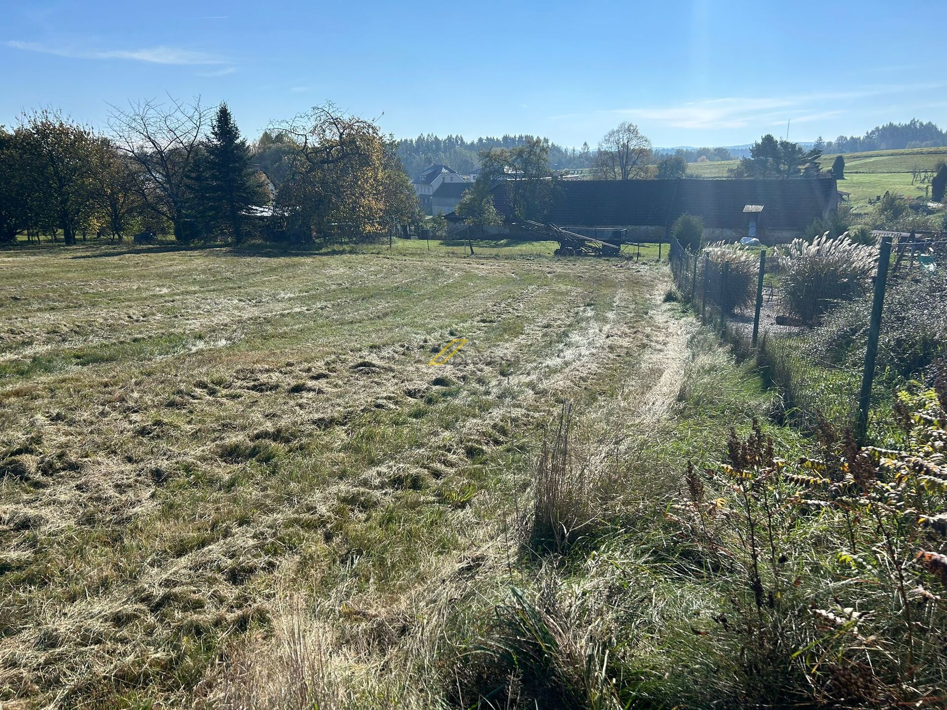 Prodej pozemku k zastavění, 468 m2, Stradov u Kaplice