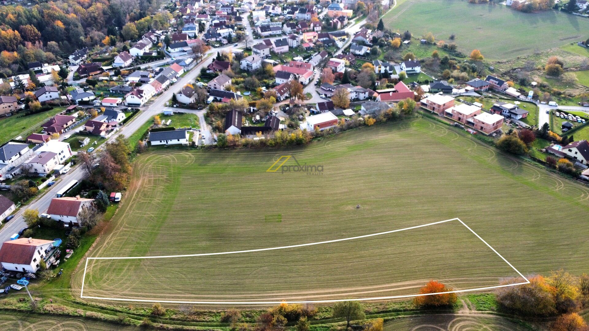 Prodej pozemku k zastavění, 6.520 m2, Rudolfov u Č. Budějovic