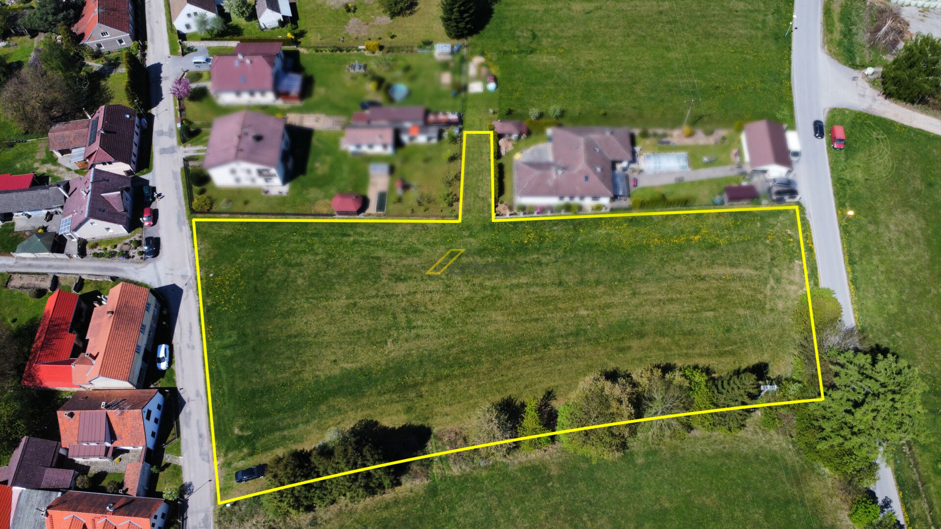 Prodej pozemků k zastavění rodinnými domy, 4792 m2, Soběnov