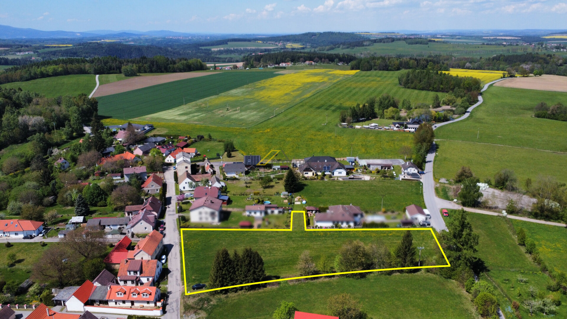 Prodej pozemků k zastavění rodinnými domy, 4792 m2, Soběnov