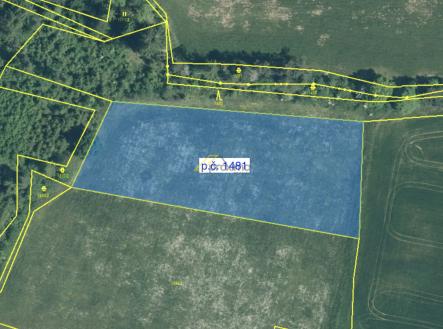 Prodej - pozemek, zemědělská půda, 5 549 m²