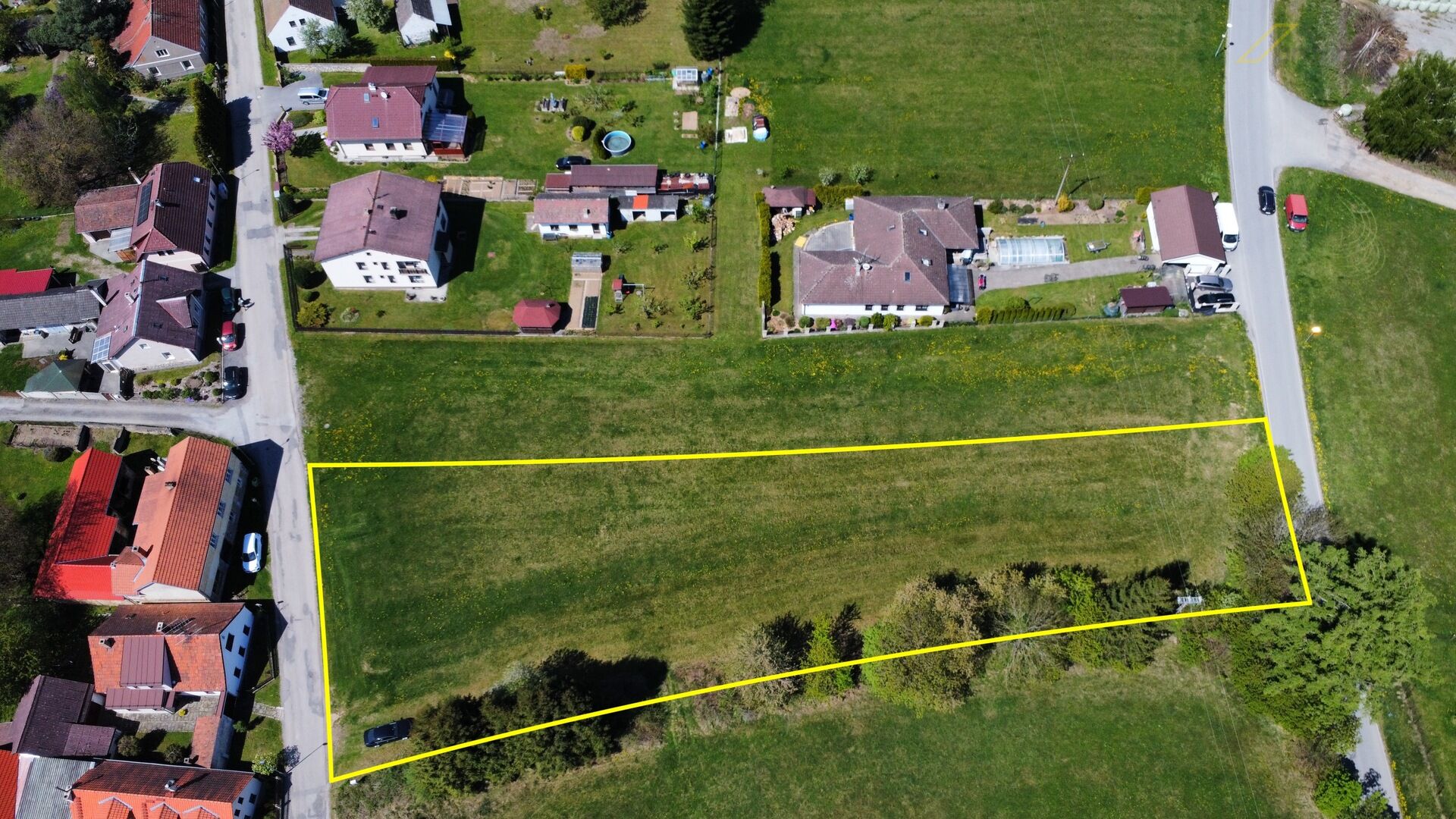 Prodej pozemku k zastavění rodinnými domy, 2573 m2, Soběnov